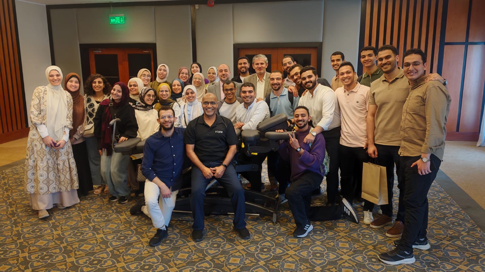 Dr Hakim Hassan at Egypt 2026, photo 2 of 5