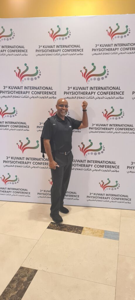 Dr Hakim Hassan at Kuwait 2023, photo 2 of 4