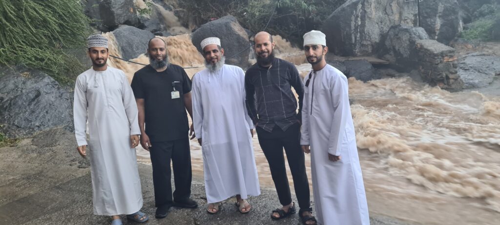 Dr Hakim Hassan at Nizwa, Oman 2023, photo 2 of 4