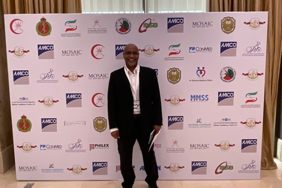 Dr Hakim Hassan at Oman Orthopaedics 2024, photo 1 of 28