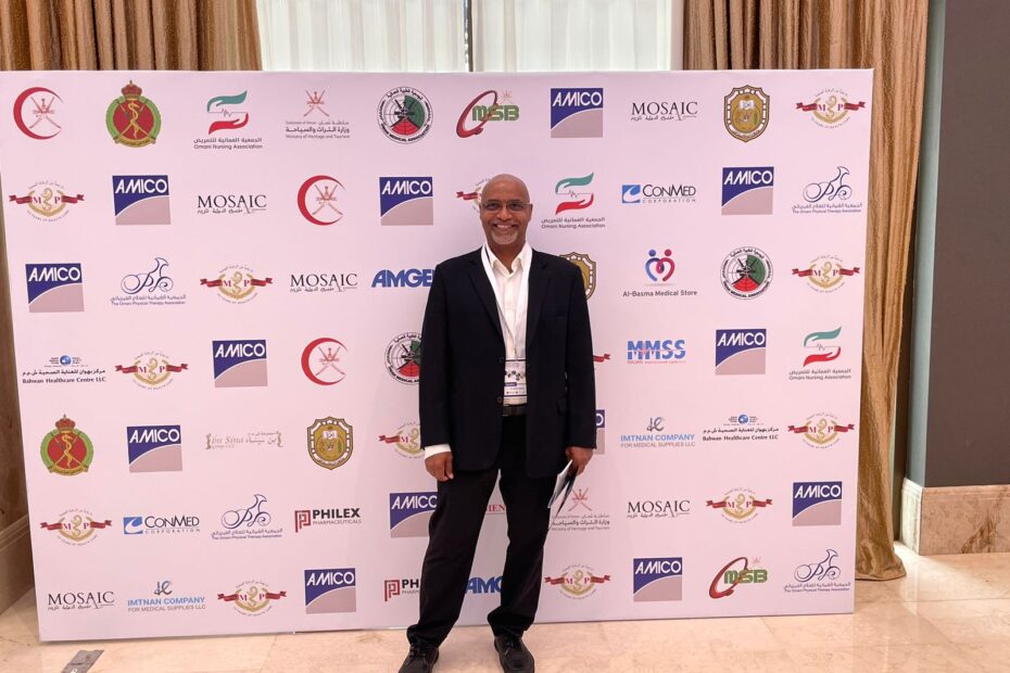 Dr Hakim Hassan at Oman Orthopaedics 2024, photo 2 of 28