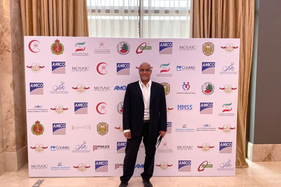 Dr Hakim Hassan at Oman Orthopaedics 2024, photo 3 of 28