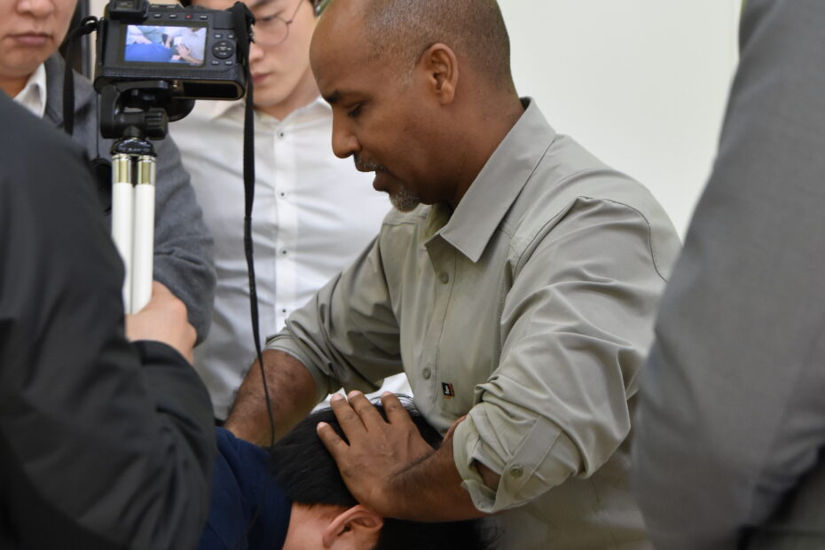 Dr Hakim Hassan at South Korea 2017, photo 1 of 7
