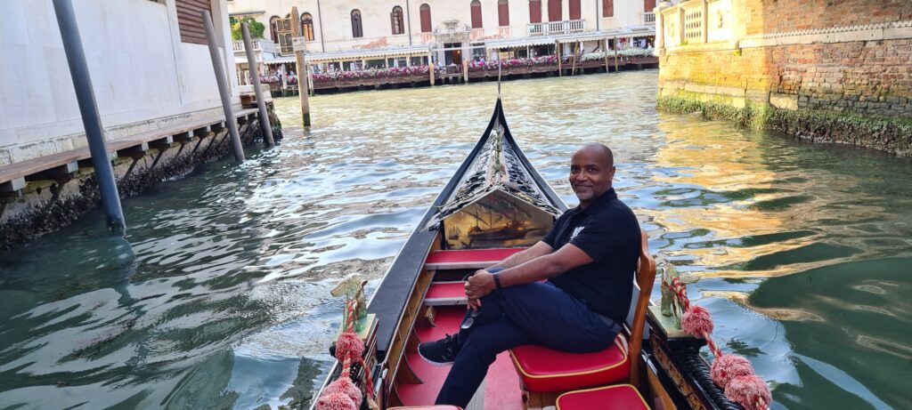 Dr Hakim Hassan at Venice, Italy 2023, photo 9 of 12