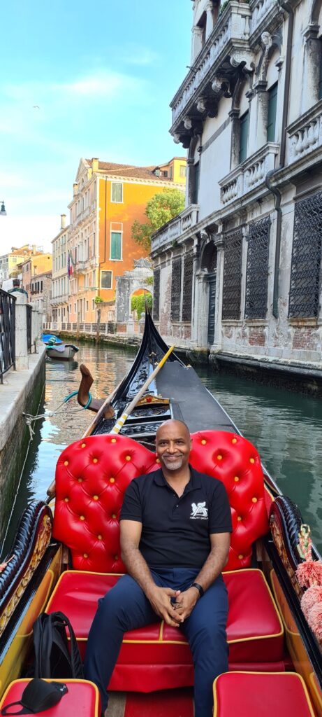 Dr Hakim Hassan at Venice, Italy 2023, photo 12 of 12